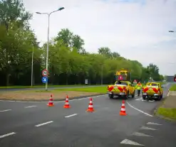 Enorme omleiding door brug in storing