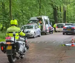 Automobilisten van de weg voor verkeerscontrole