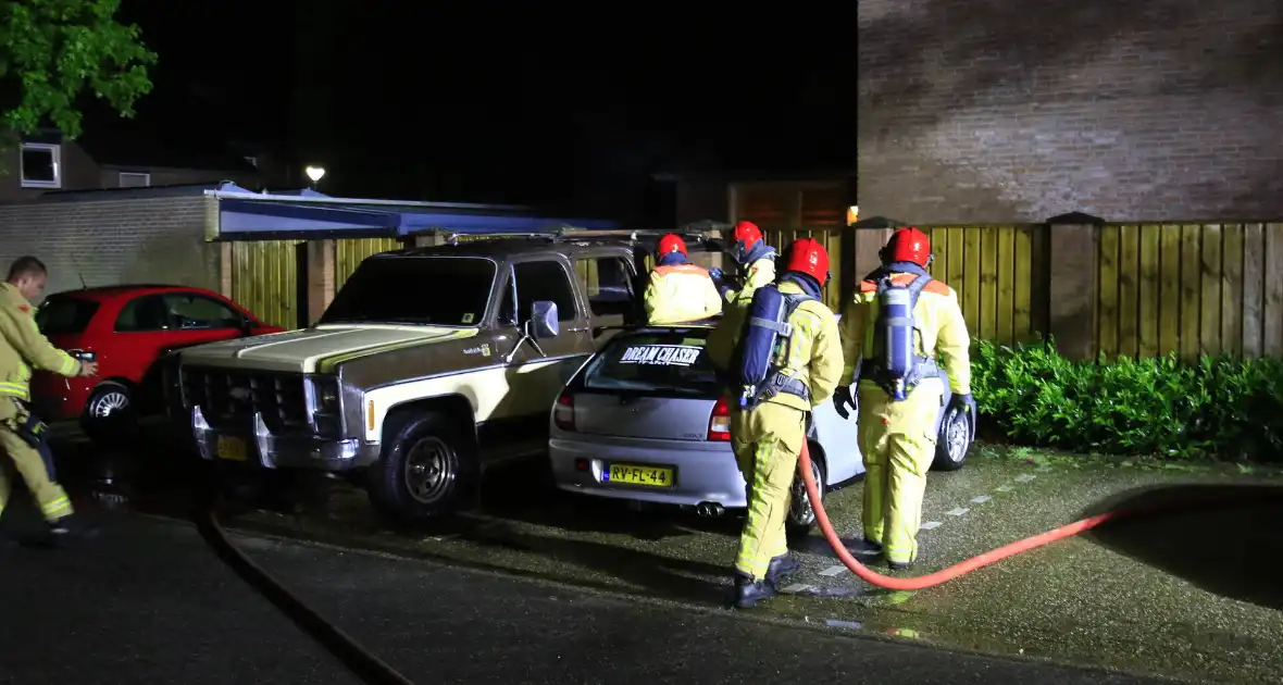 Flinke schade na brand in geparkeerde auto - Foto 2