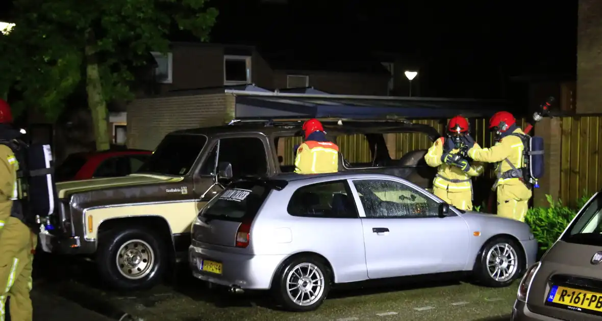 Flinke schade na brand in geparkeerde auto - Foto 4