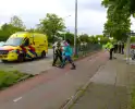 Scooterrijder rijdt tegen Bushokje en raakt gewond