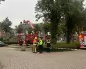 Brandweer blust uitslaande woningbrand