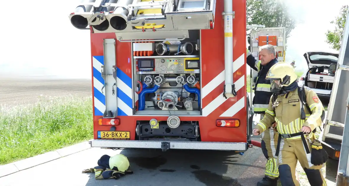 Twee voertuigen afgebrand tijdens werkzaamheden - Foto 19