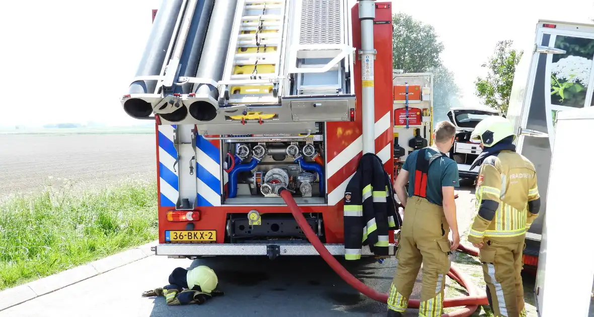 Twee voertuigen afgebrand tijdens werkzaamheden - Foto 8