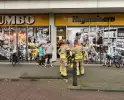 Brandweer onderzoekt gaslucht in supermarkt