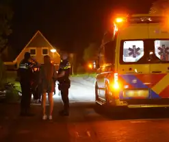 Gewond persoon op straat aangetroffen