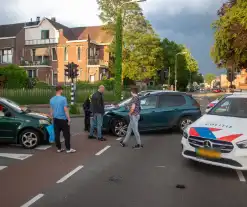 Fikse schade bij frontale aanrijding op kruising