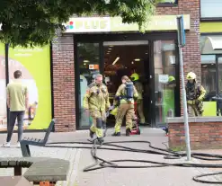 Brand in supermarkt snel onder controle