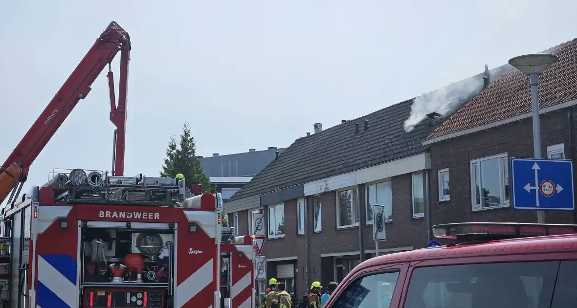 Felle brand op zolder van woning - Foto 11