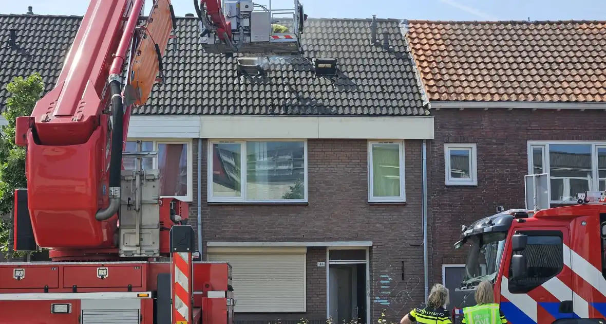 Felle brand op zolder van woning - Foto 7