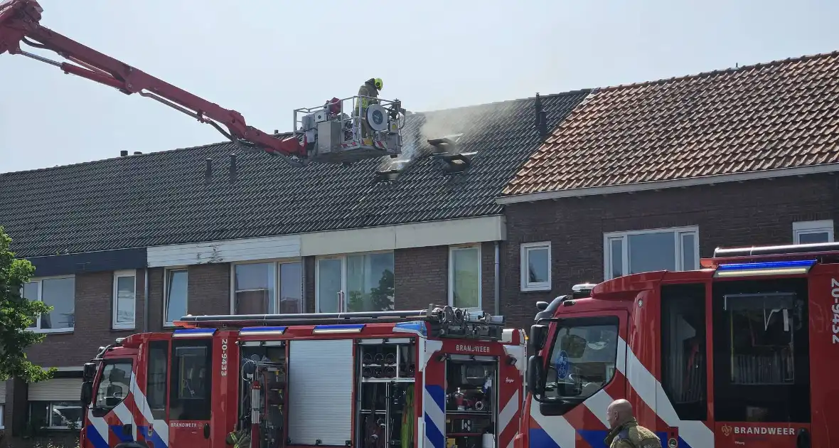 Felle brand op zolder van woning - Foto 8