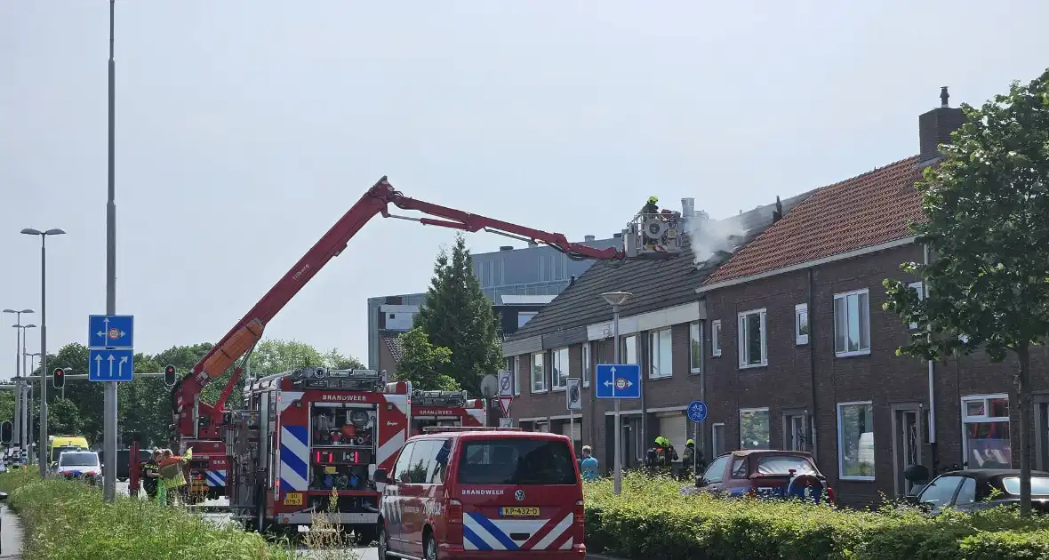 Felle brand op zolder van woning - Foto 9