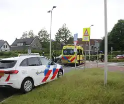 Wederom aanrijding op beruchte rotonde