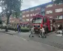 Brandweer weet flatbrand snel onder controle te krijgen