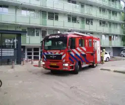 Brandweer ingezet voor brand in keuken