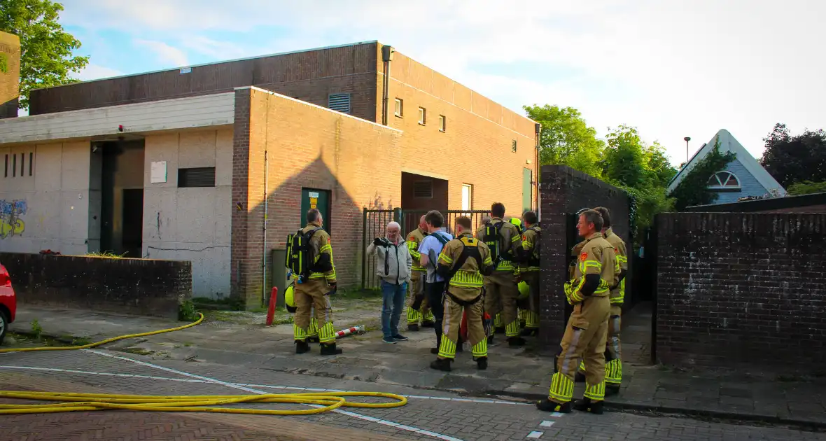 Brand in telefooncentrale snel onder controle