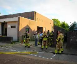 Brand in telefooncentrale snel onder controle