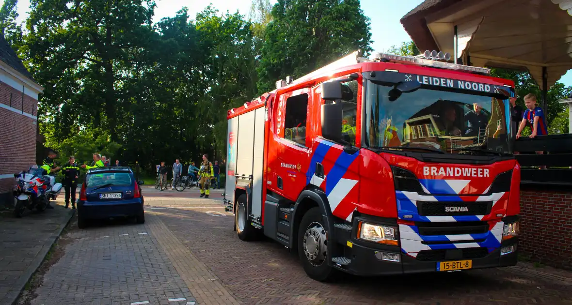 Brand in telefooncentrale snel onder controle - Foto 1