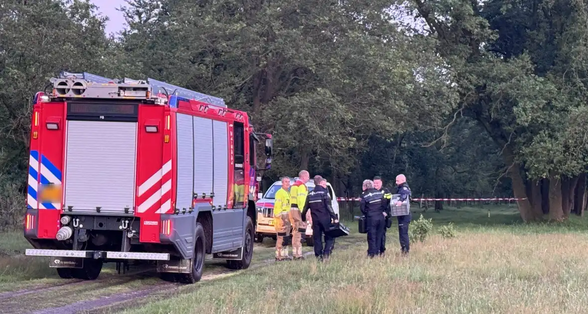 Overleden persoon aangetroffen in buitengebied