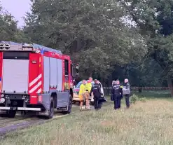 Overleden persoon aangetroffen in buitengebied