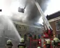 Grote brand in uitgaansgelegenheid