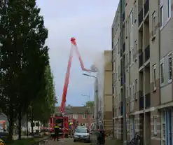 Personen gered bij gasbrand in portiekflat