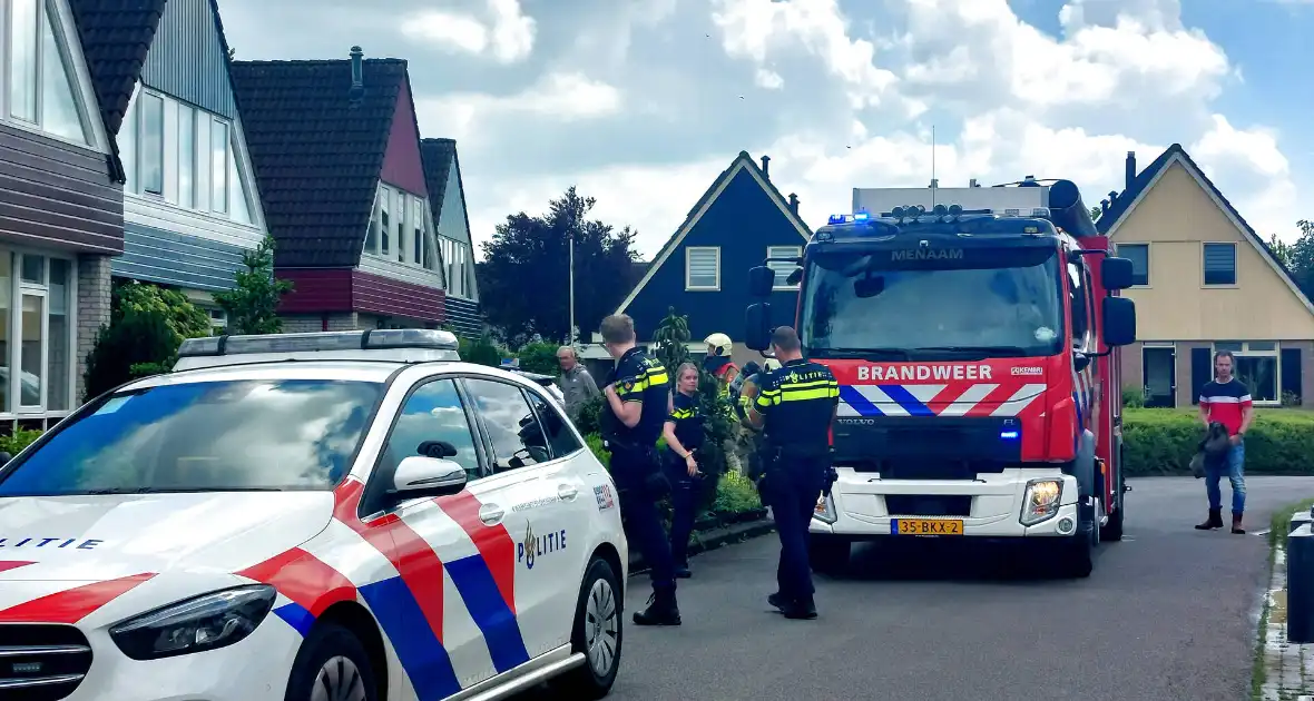 Brand uitgebroken door werkzaamheden op dak