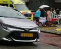 Scooterrijder naar het ziekenhuis na aanrijding