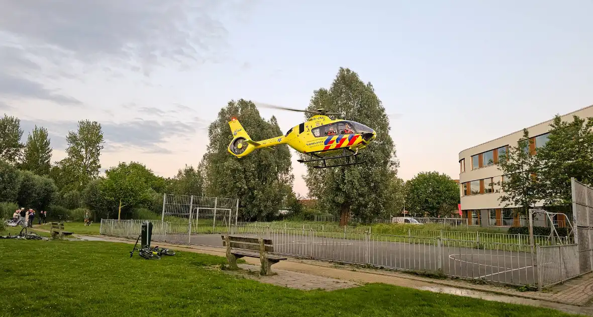 Traumahelikopter ingezet voor kind in problemen