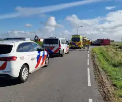 Personenwagen in het water aangetroffen