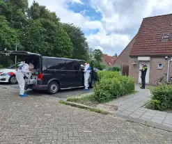 Forensisch onderzoek naar overlijden in woning