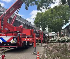 Fikse brand in meterkast van woning