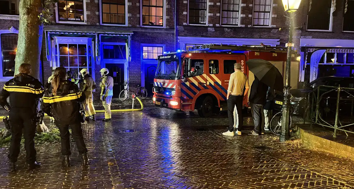 Flinke brand in gasfornuis