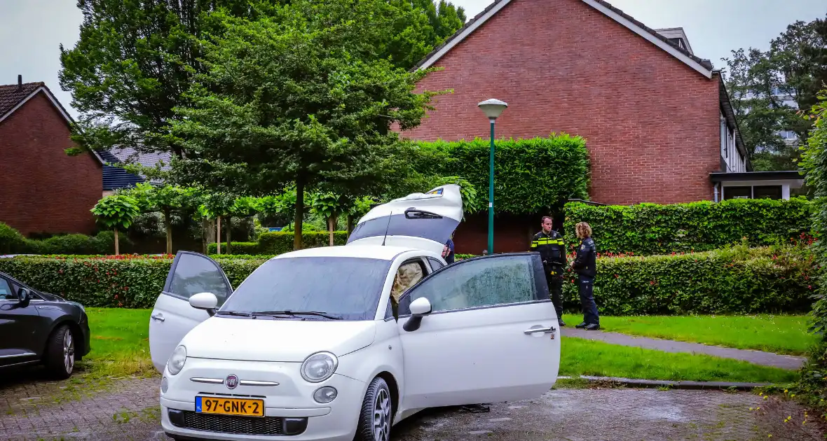 Forensische opsporing Doet onderzoek naar autobrand - Foto 4