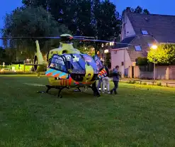 Traumahelikopter brengt specialistische arts naar ziekenhuis