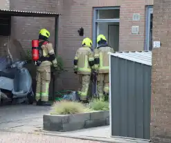 Gaslek in kruipruimte van woning