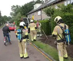 Gaslekkage na het aanleggen van glasvezel