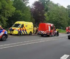 Vrouw belandt met fiets in sloot, politie doet onderzoek