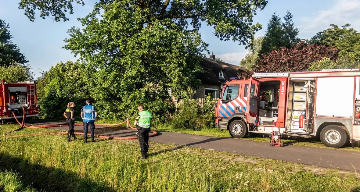 Veel schade na brand in schuur