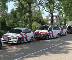 Massale politie-inzet voor verdachte situatie