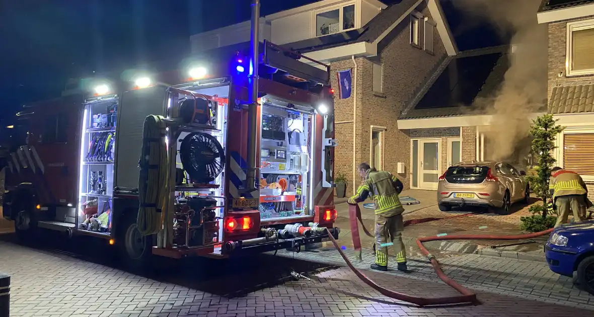 Rookontwikkeling bij woningbrand