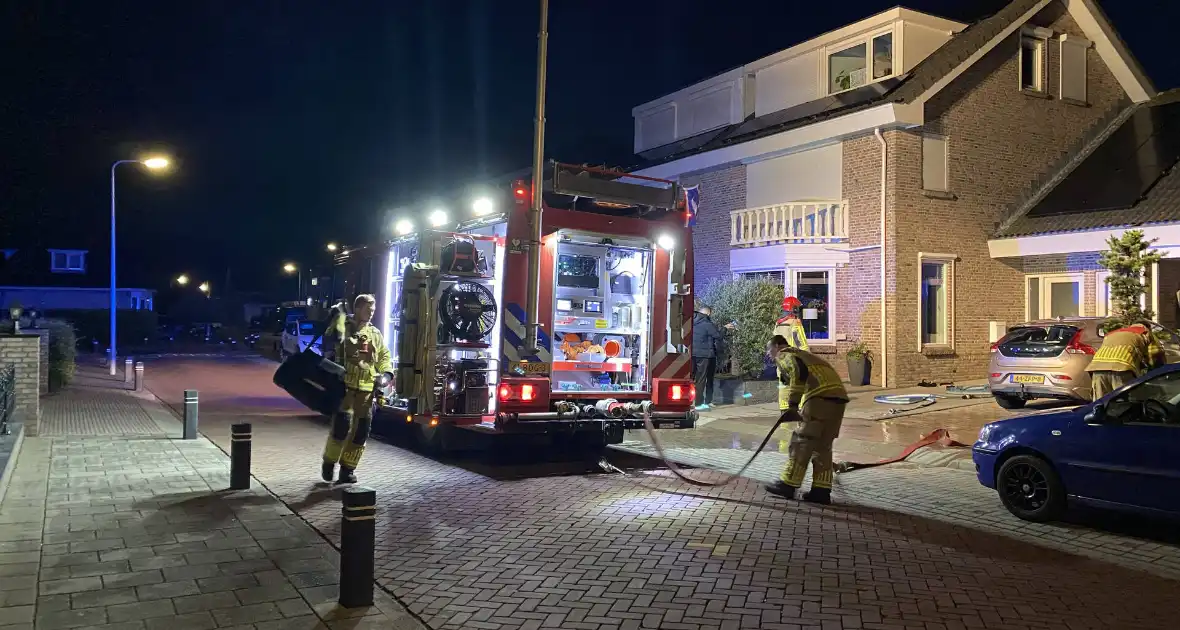 Rookontwikkeling bij woningbrand - Foto 1