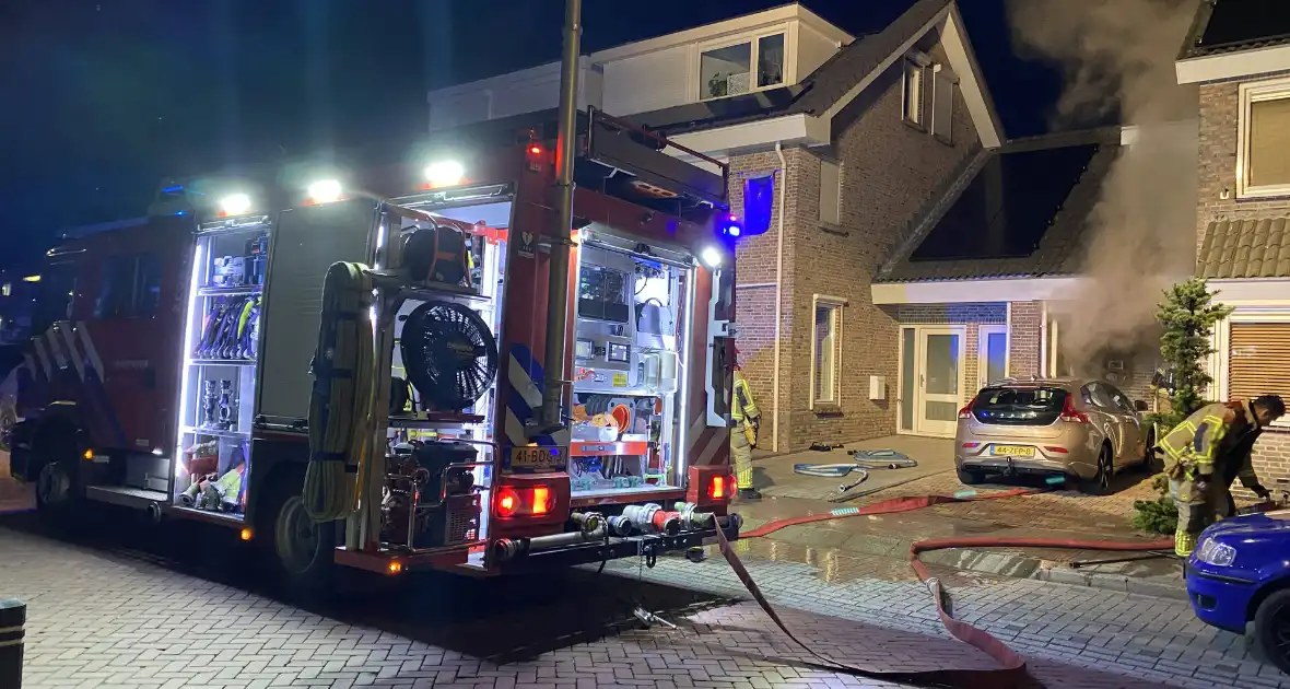 Rookontwikkeling bij woningbrand - Foto 2