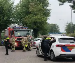 Brandweer assisteert politie bij inzet in woning