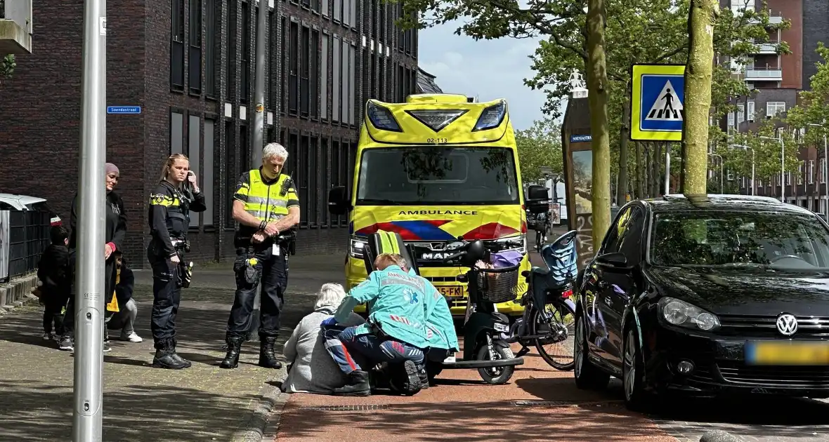 Vrouw in scootmobiel gewond geraakt bij ongeval