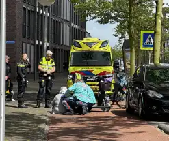 Vrouw in scootmobiel gewond geraakt bij ongeval