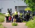 Scooterrijder belandt in sloot tijdens achtervolging