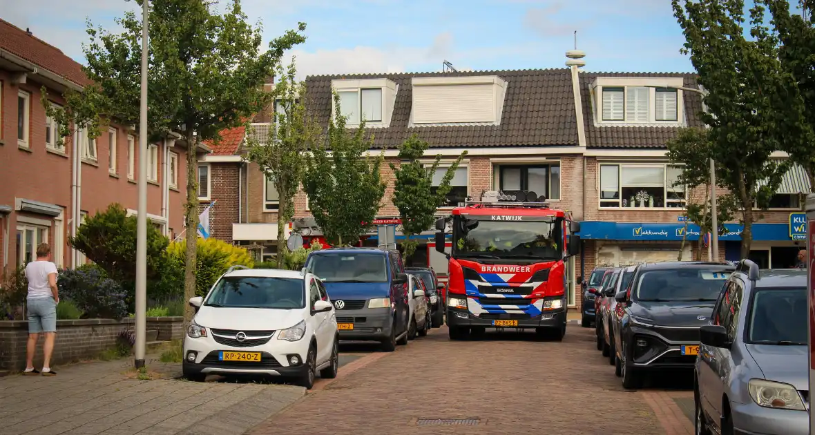 Brandweer ventileert woning na vergeten pannetje op het vuur