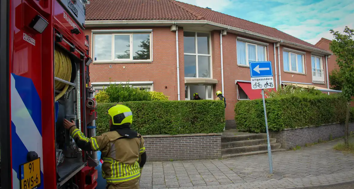 Brandweer ventileert woning na vergeten pannetje op het vuur - Foto 1