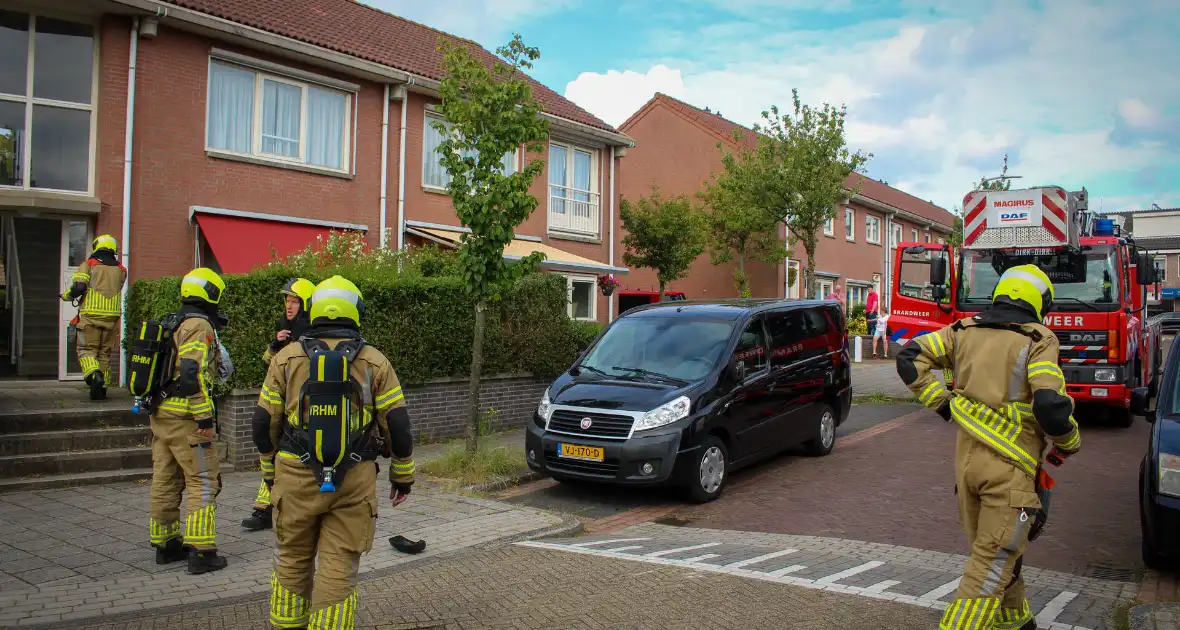 Brandweer ventileert woning na vergeten pannetje op het vuur - Foto 6